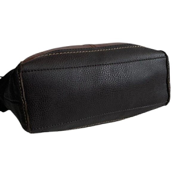 Women's The Sak Metallic Two Tone Brown Leather Purse - Picture 6 of 9